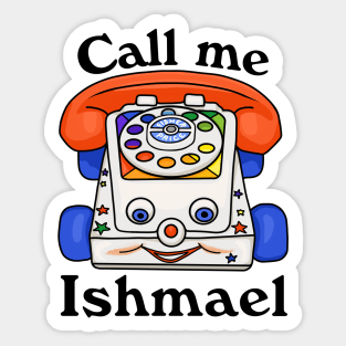 Call Me Ishmael Phone Sticker